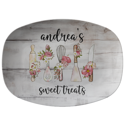 Sweet Treats Personalized Serving Platter