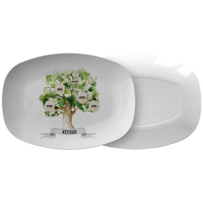 Family Tree Serving Platter