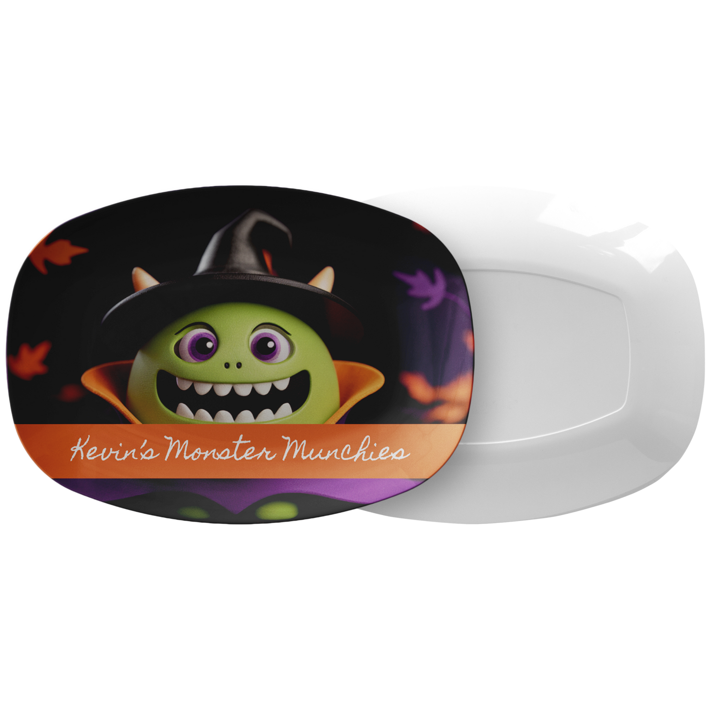 Halloween Monster Munchies Personalized Serving Platter