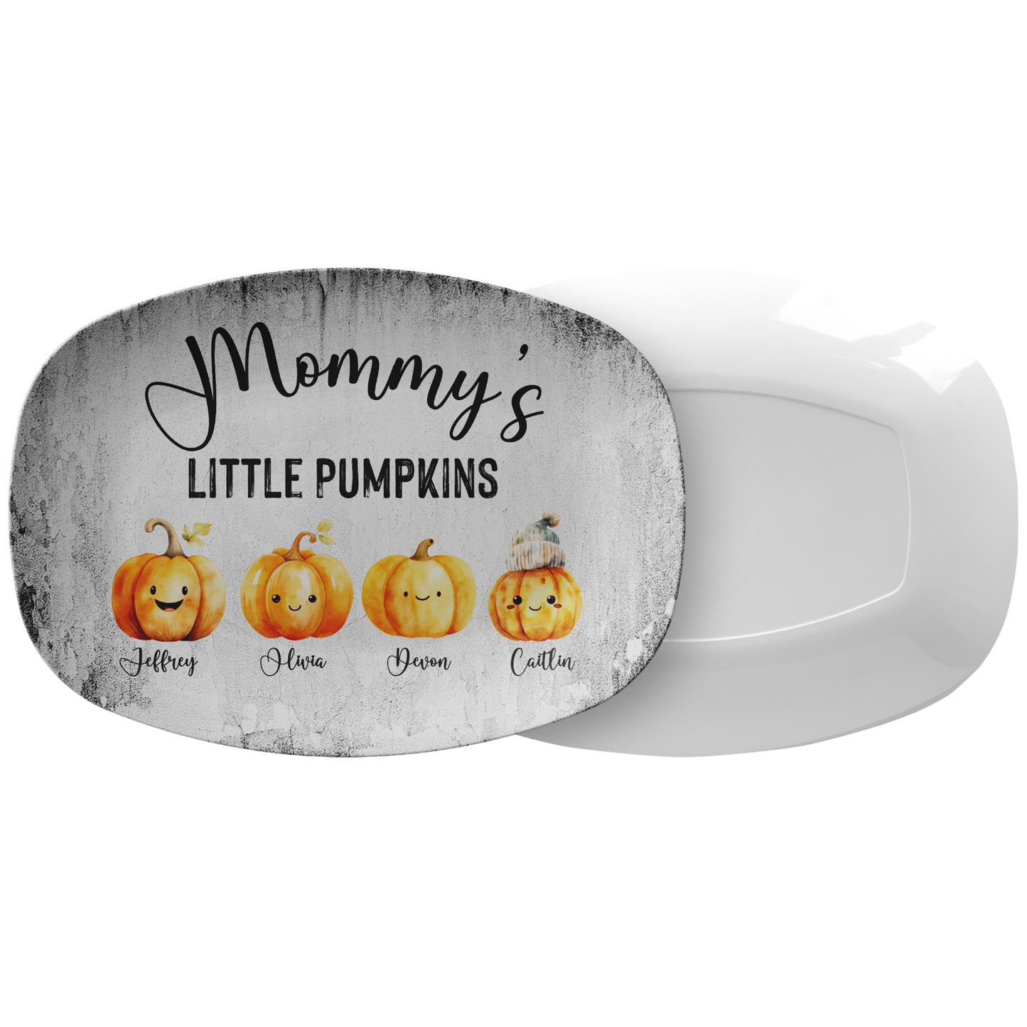 Mommy's Little Pumpkins Personalized Serving Platter