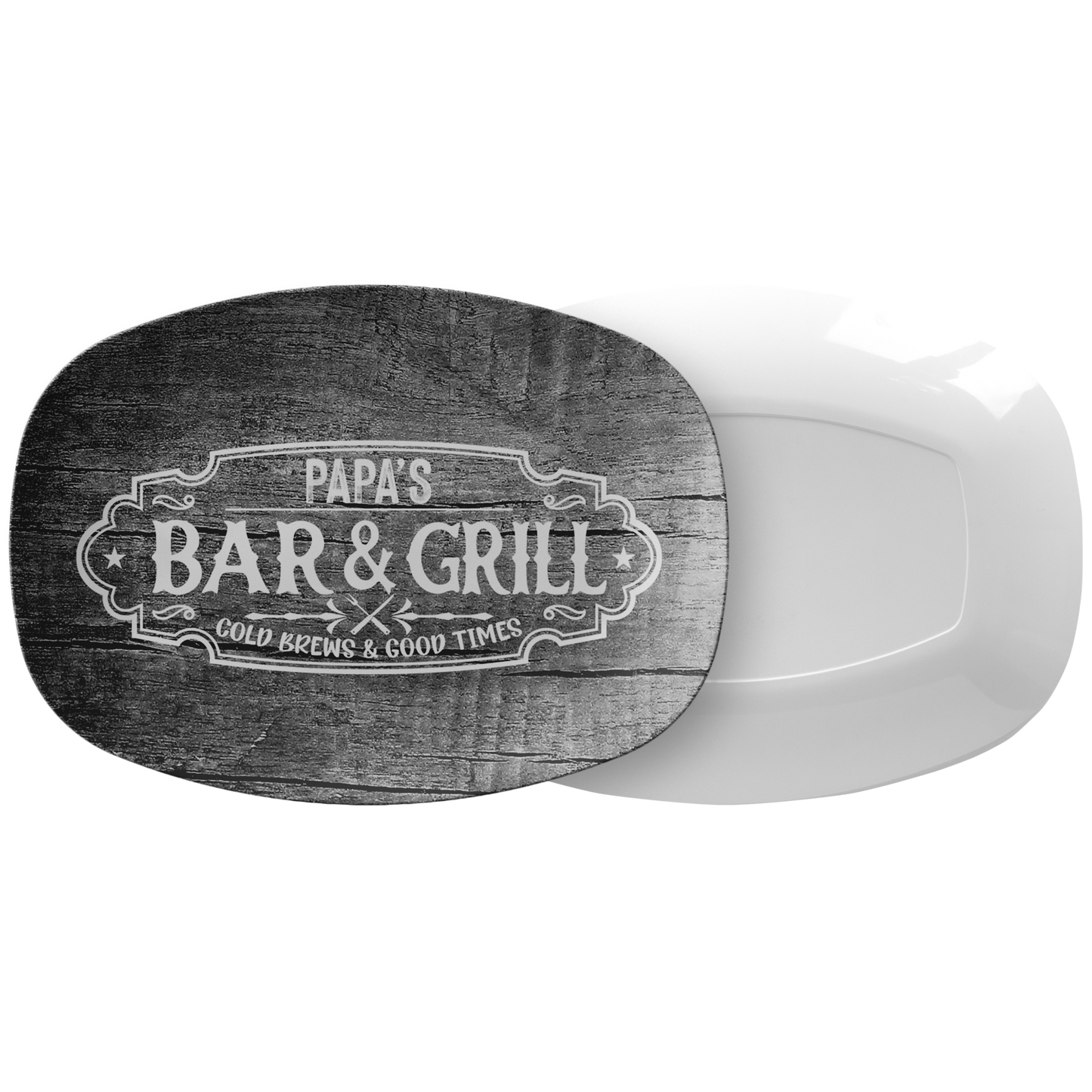 Ravenwood Bar and Grill BBQ Personalized Serving Platter