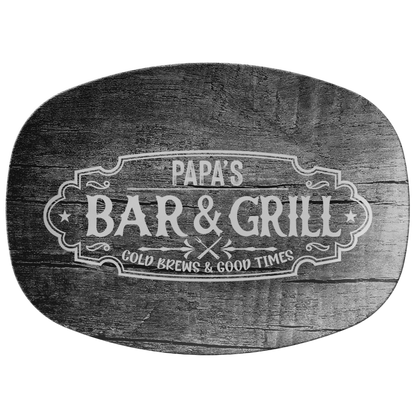 Ravenwood Bar and Grill BBQ Personalized Serving Platter