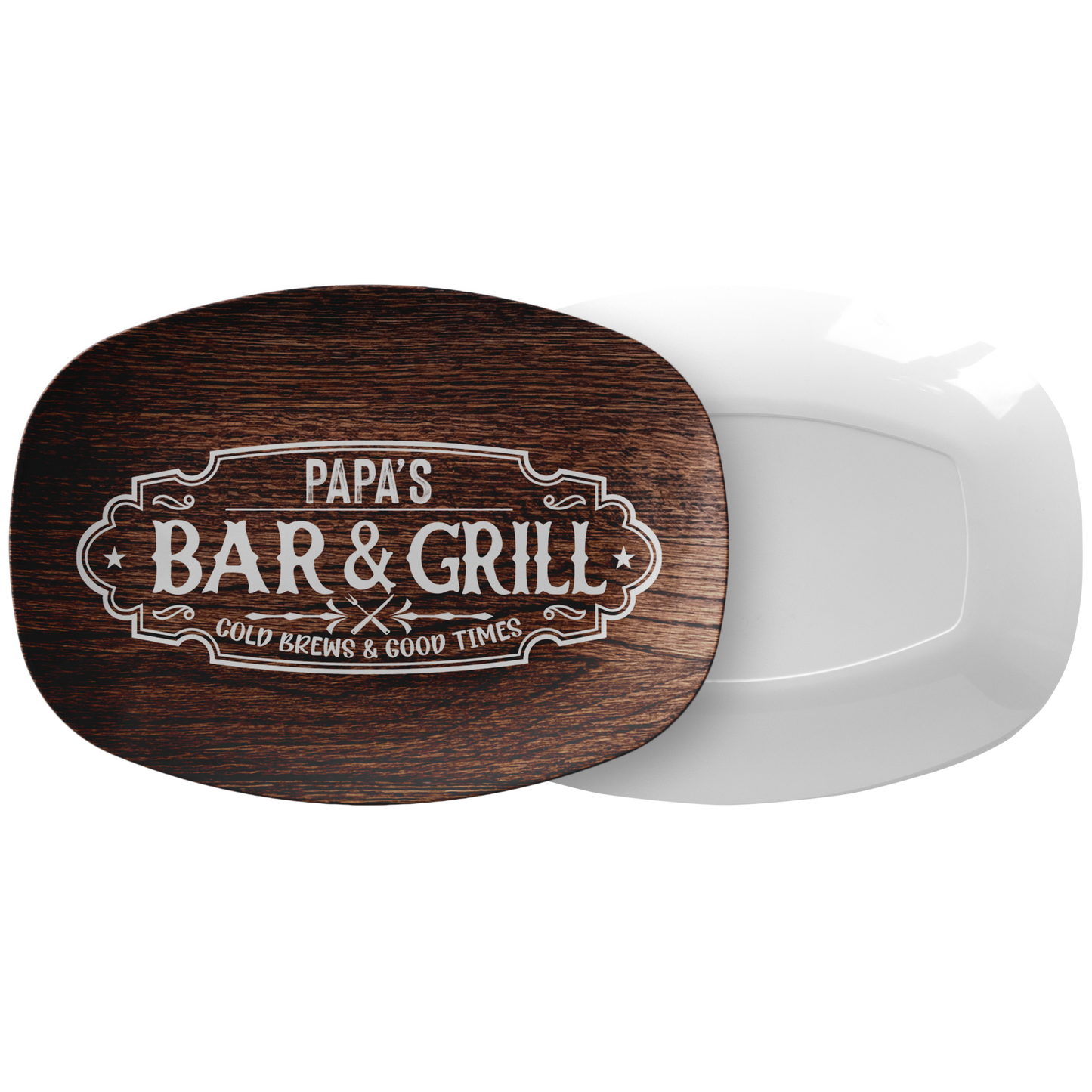 Walnut Bar and Grill BBQ Personalized Serving Platter