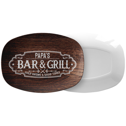 Walnut Bar and Grill BBQ Personalized Serving Platter